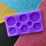 Organic Circles Silicone Mould