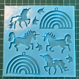 Rainbows & Unicorns Silicone Mould