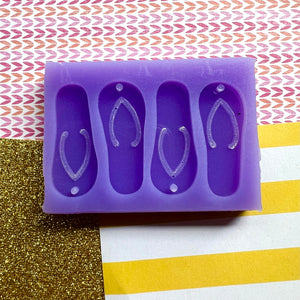 Etched Thongs/FlipFlops Silicone Mould