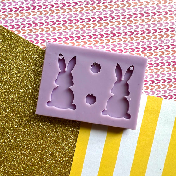 Bunny and Tail Easter Silicone Mould